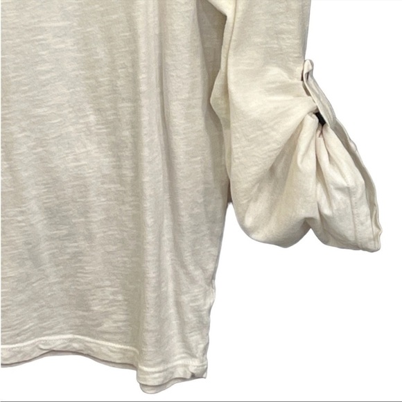 DIVISION E CO Shirt Long Sleeve 
Cream/Grey 
Size XL - Picture 6 of 8